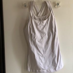 Lululemon tank size 4 white